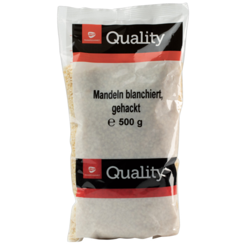 Quality Mandeln blanchiert gehackt 500 g feine Mandelstücke für Backen und Küche